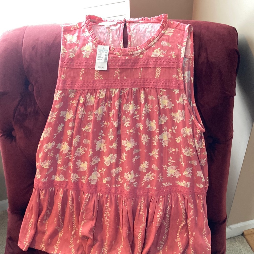 Women’s lightweight pink summer shirt